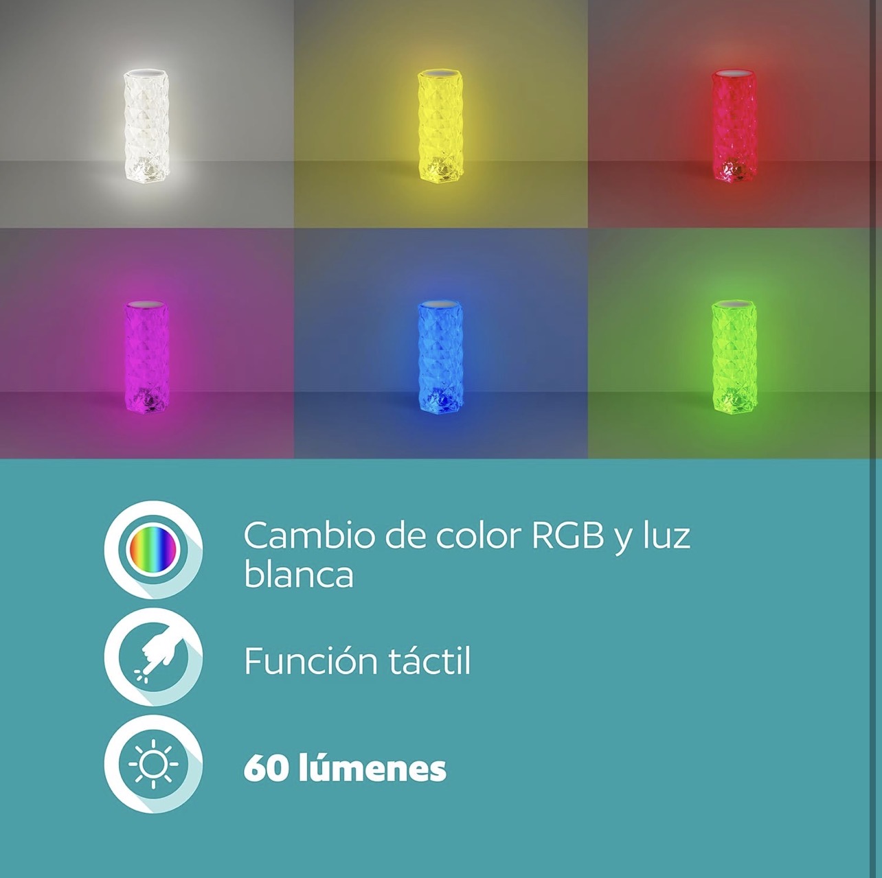 Lámpara Crystal Diamond Pro™