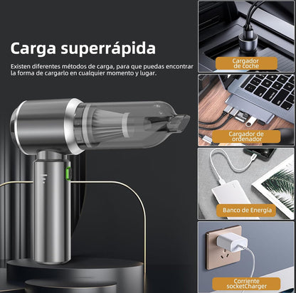 UltraClean - Aspirador potente 6 en 1 + 2 FILTROS GRATIS