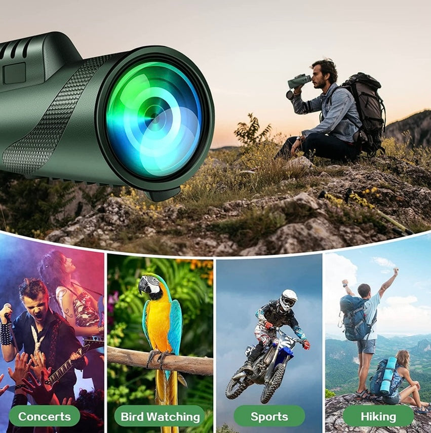 VISIONARIO™ - Telescopio/Objetivo Portátil con Visión Nocturna